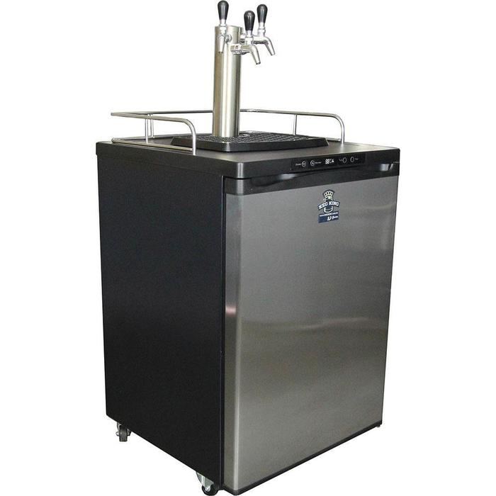 Three-tap kegerator